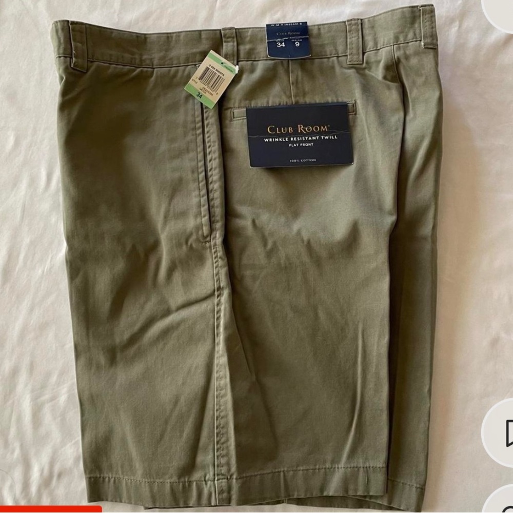 NWT! Macy’s Club Room Shorts, Sz 34